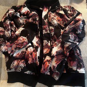 Black Floral Victoria Sport Jacket